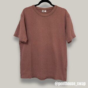 Uniqlo Terracotta Brown T-Shirt, Size L